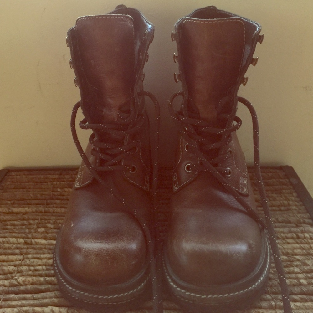 Misdemeanor Leather Boots.  Size 8.5.